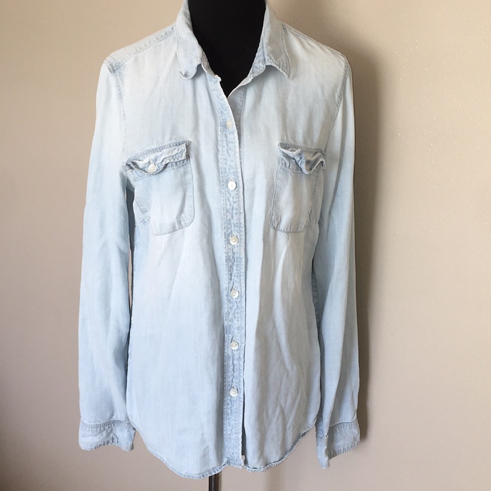 Lucky Brand Light Denim Button Down